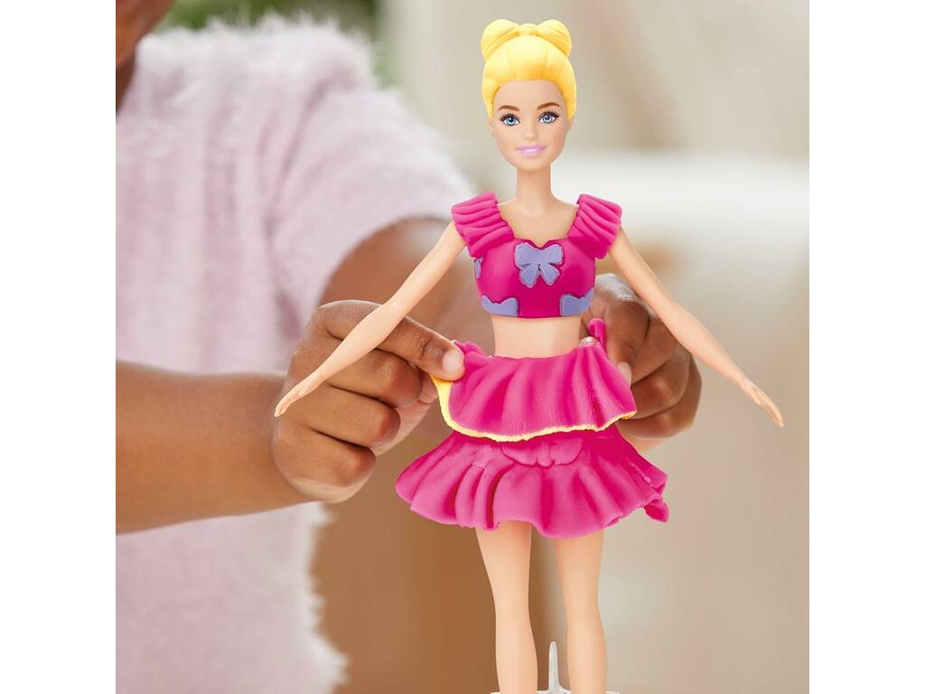 Playdoh Barbie Volantes y Lazos