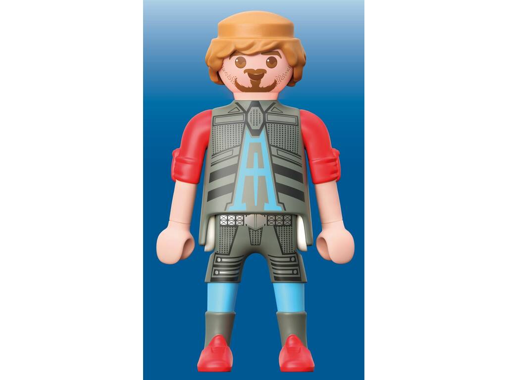 Playmobil Héroes con Vehículo Volador