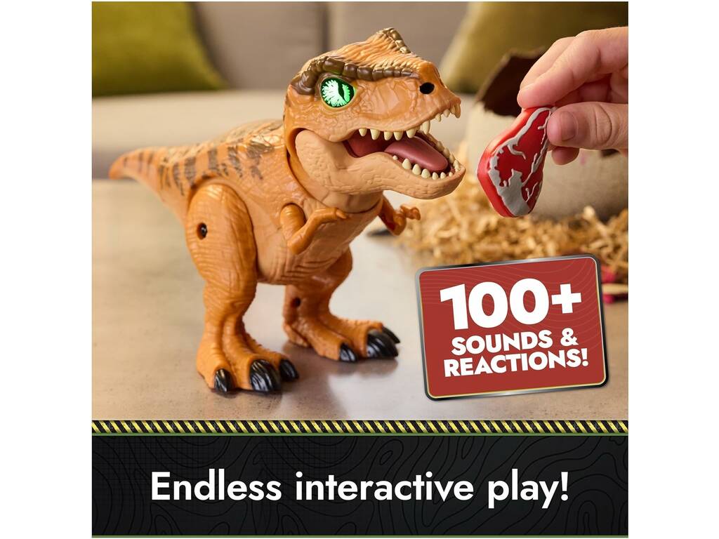 Primal Hatch Jurassic WorldR Rex Interactive