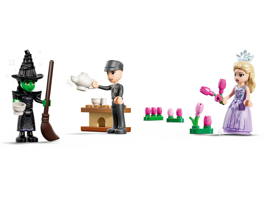 Lego Wicked Glinda et Elphaba visitent Munchkinland