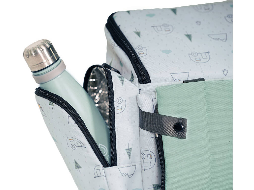Siège rehausseur pliable et sac à dos Adventure