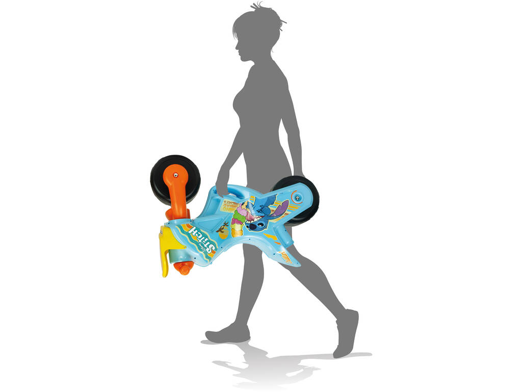 Trotteur Disney Stitch de 44,5 x 22 x 65 cm