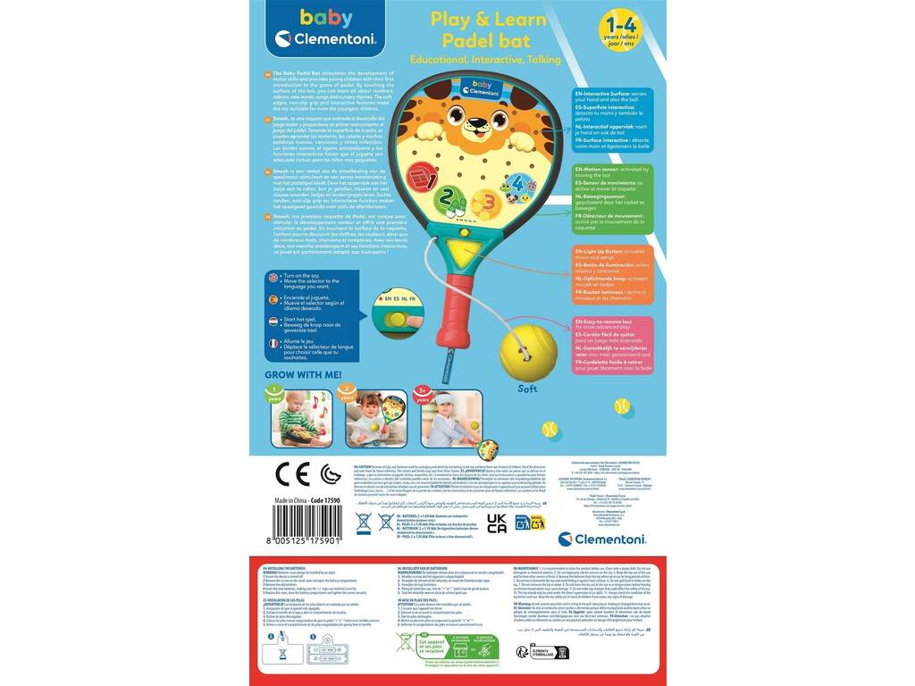 Jouer et apprendre le padel parlant et musical