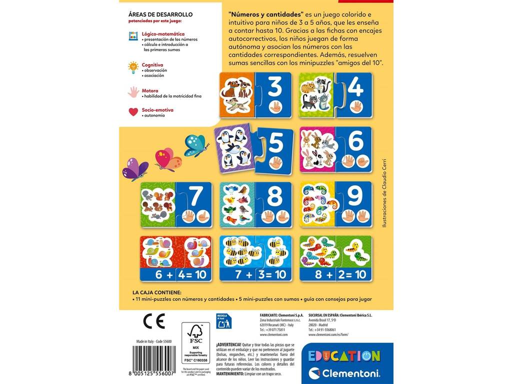 Education Nombres et quantités