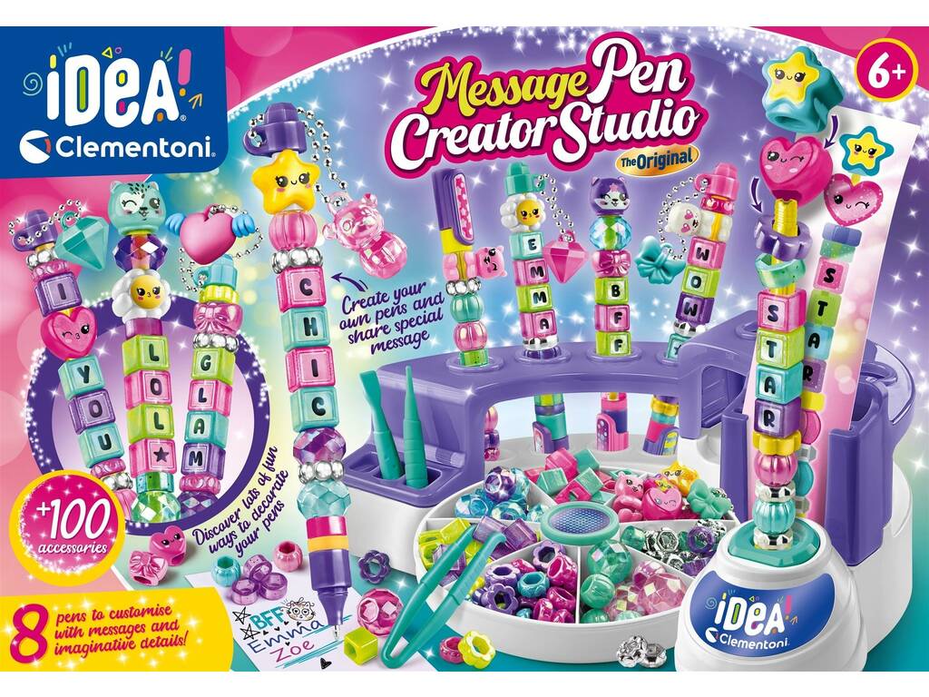 Laboratoire de stylos avec message