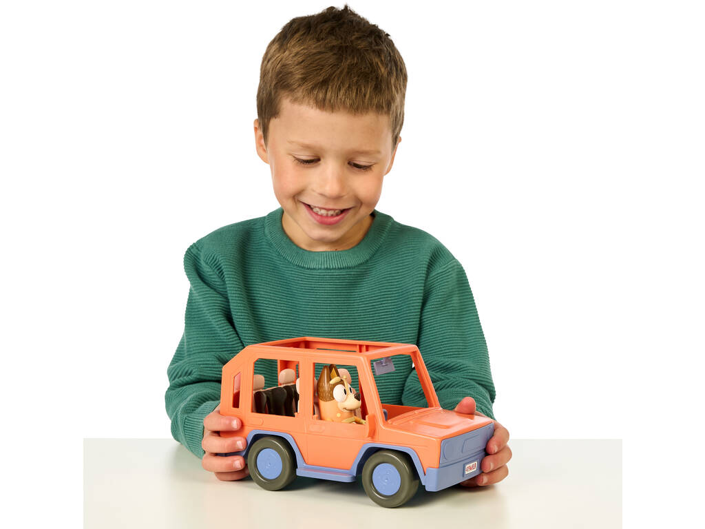 Bluey Set 4x4 Familiar con Chilli