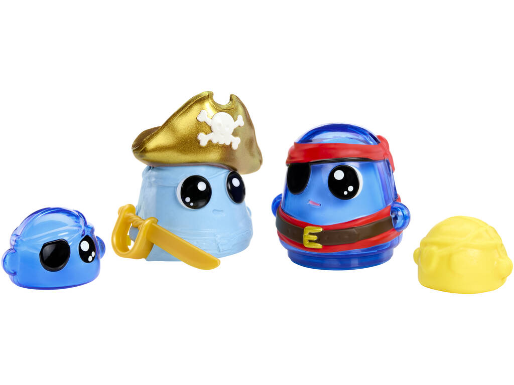 DohKins Barco Pirata con Piratas y Accesorios