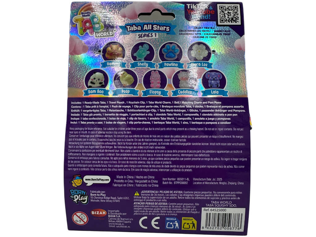 Taba World Figurine Squishy