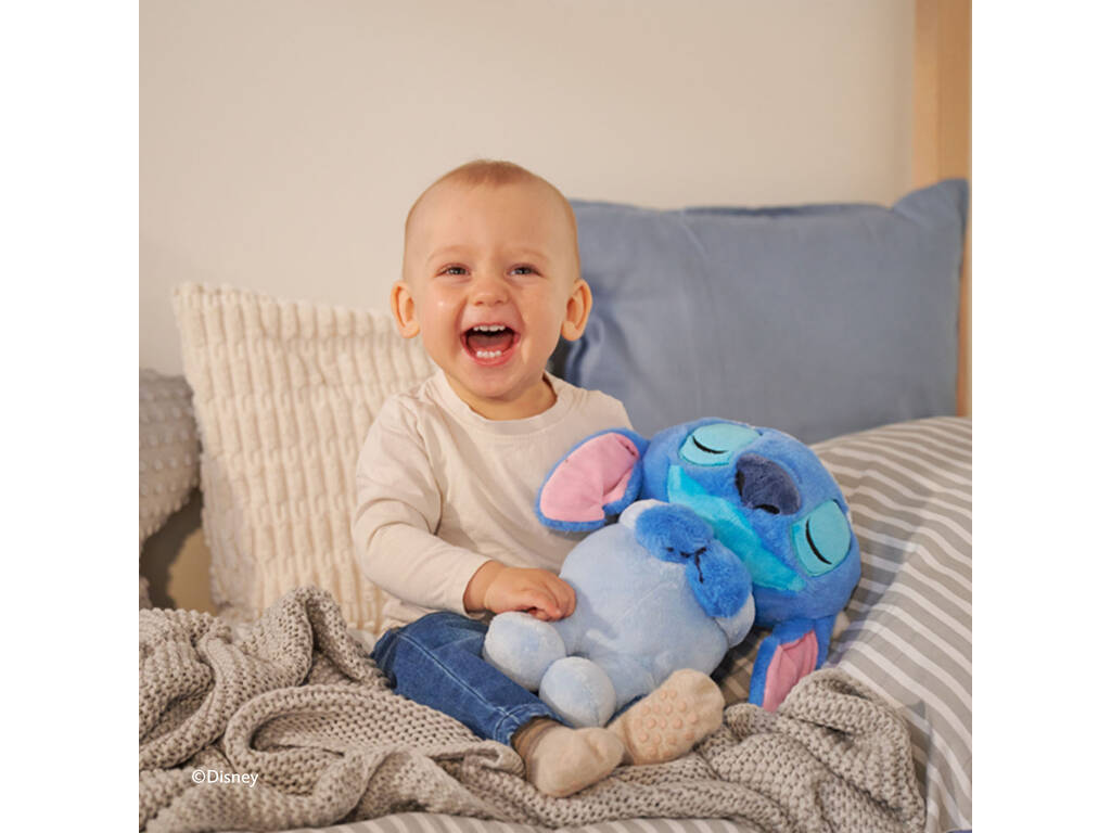 Peluche Disney Stitch Stitch Heure du coucher de 31 cm