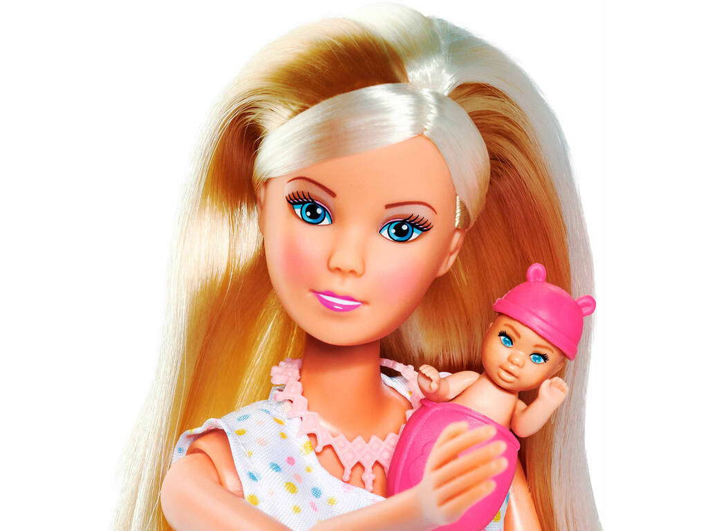 Steffi Love Poupée avec chambre de bébé nouveau-né et accessoires