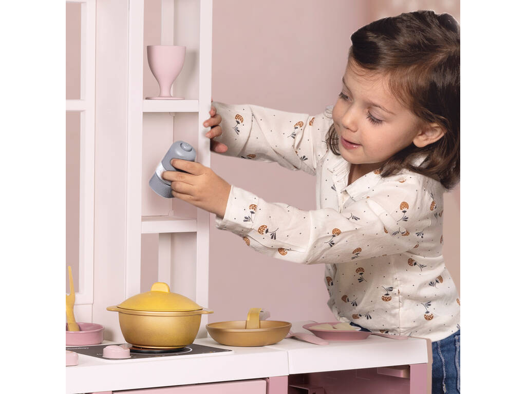 Cuisine Loft Rosa avec appareils électroménagers et 27 accessoires