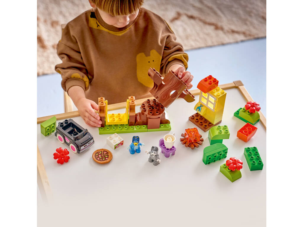 Lego Duplo Bluey Pizzeras con Muffin y Bluey