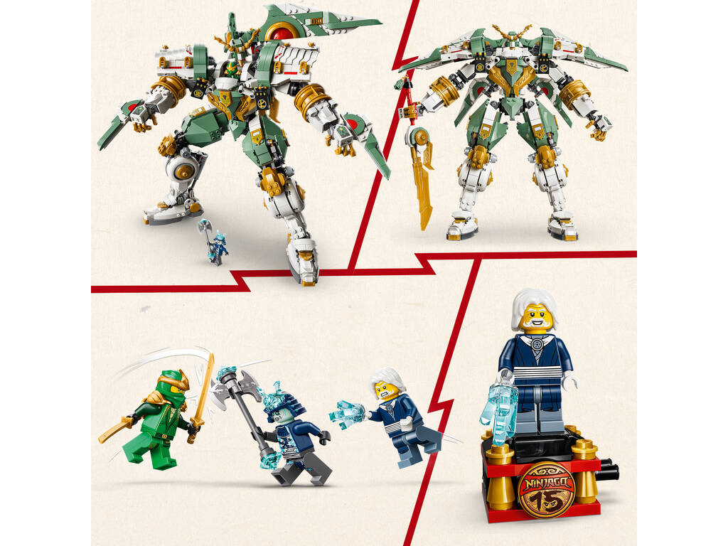Lego Ninjago Titán Robot de Lloyd: 15 Aniversario