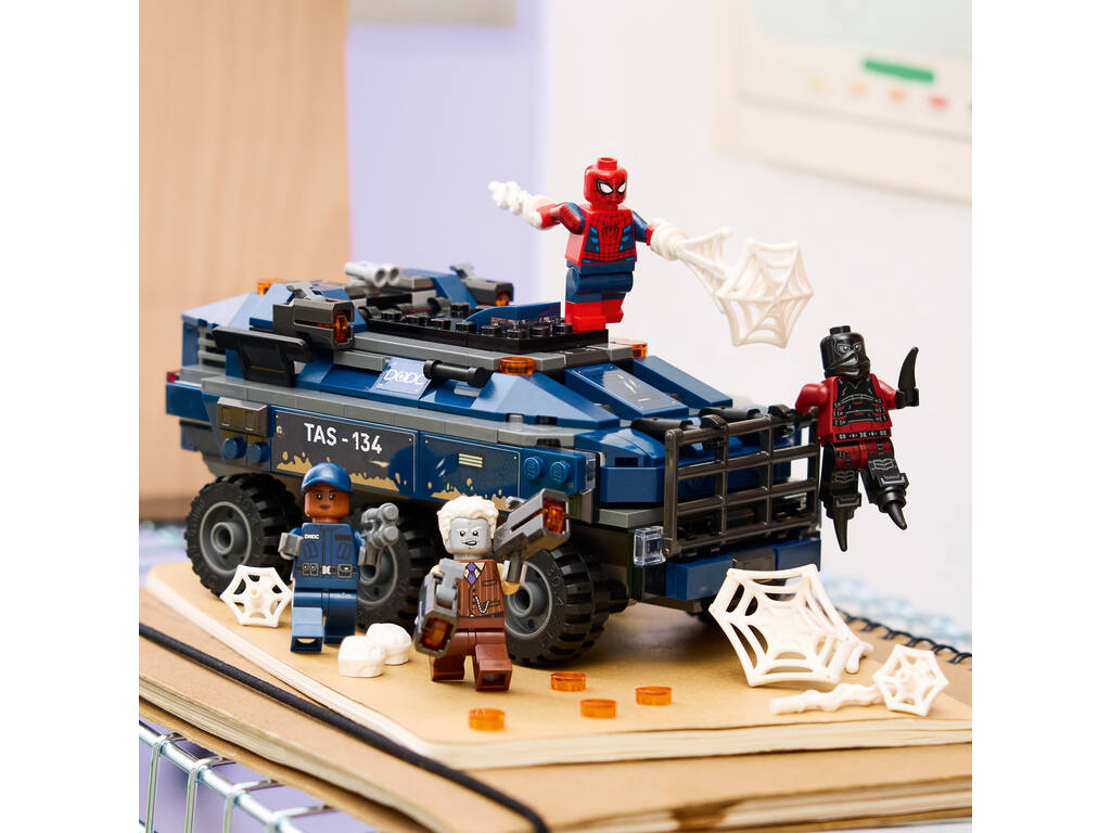 Lego Marvel Spiderman Brand New Day Spiderman: Persecución del Furgón Penitenciario
