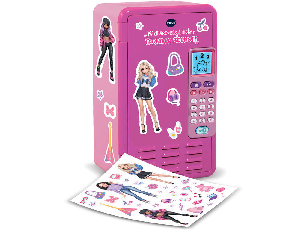 KidiSecrets Locker Taquilla Secreta Fucsia y Rosa