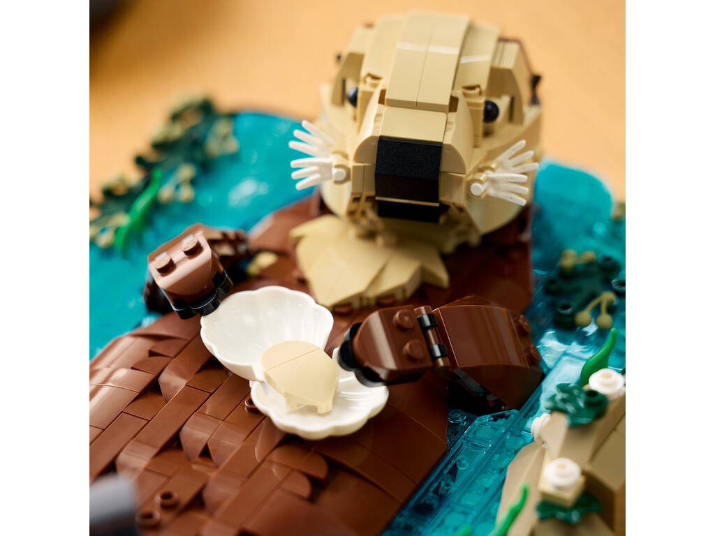Lego Ideas Nutrias Marinas a Flote