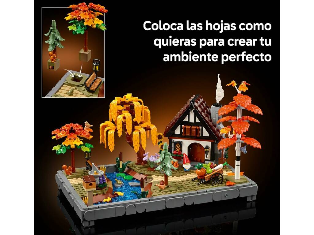 Lego Icons Giardino rurale autunnale