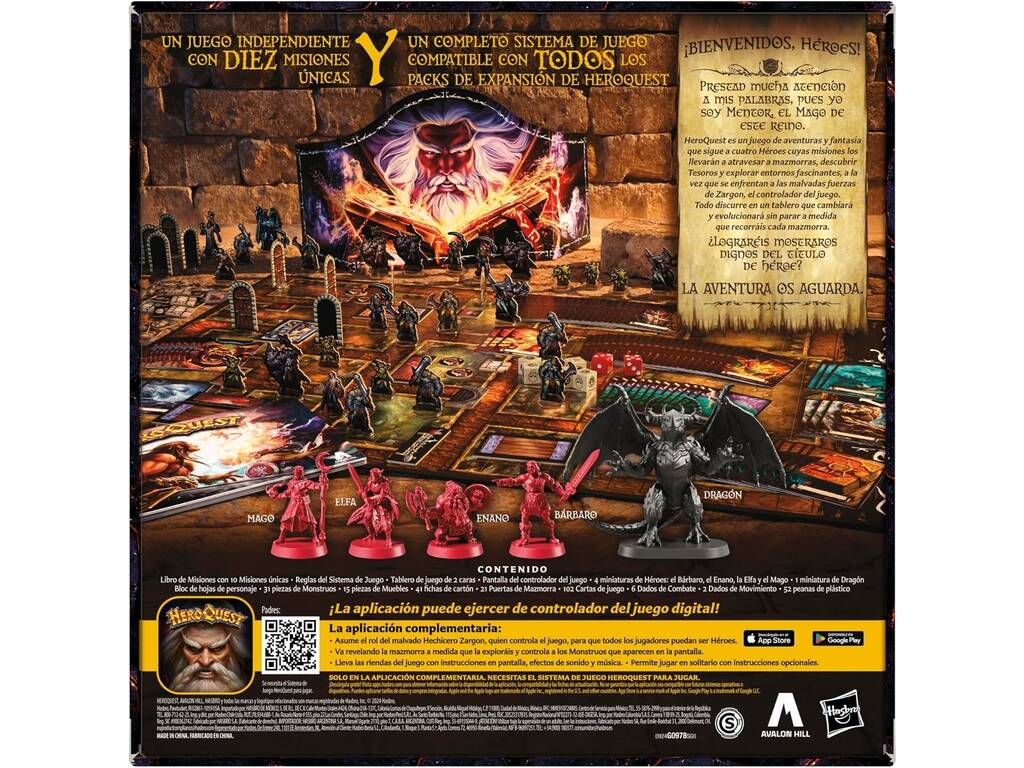 HeroQuest Sistema de Juego El Despertar