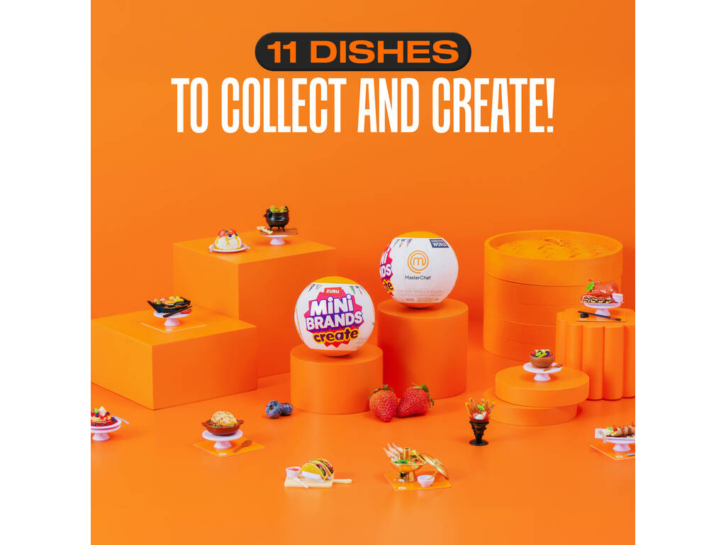  Zuru Mini Brands Create Master Chef Surprise Ball Série 2 