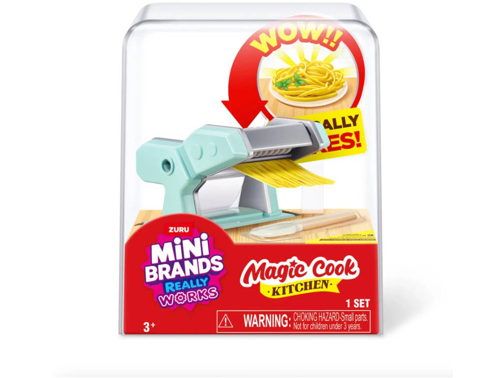  Zuru Mini Brands Really Works Magic Cook Aparelho de cozinha com acessórios Série 1 