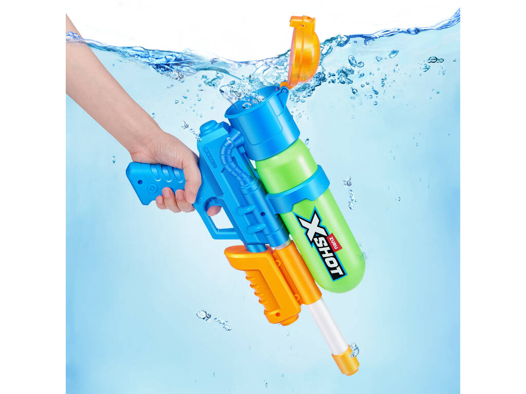 Zuru X-Shot Lanceur d’eau Fast-Fill 80’s Super Splash