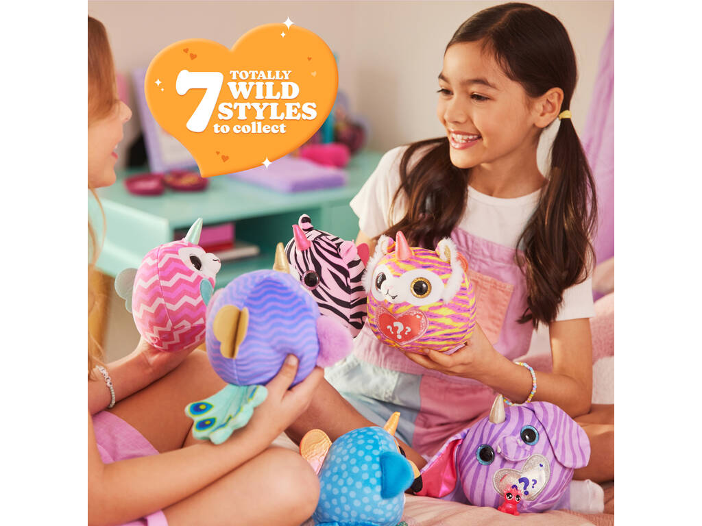 Zuru Rainbocorns Wild Heart Coeur Sauvage Œuf avec peluche surprise et accessoires