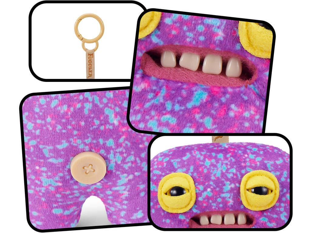 Zuru Fuggler Portachiavi di peluche da 12 cm