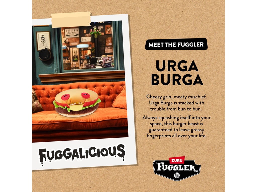 Fuggalicious S1 Peluche Fast Food 22 cm