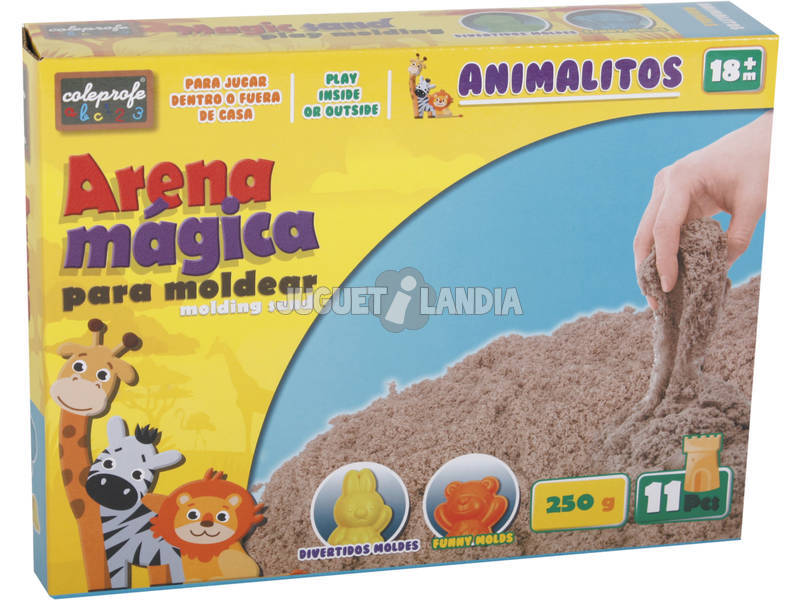 Magischer Sand 250 gr. mit Zubehör 11 Stück